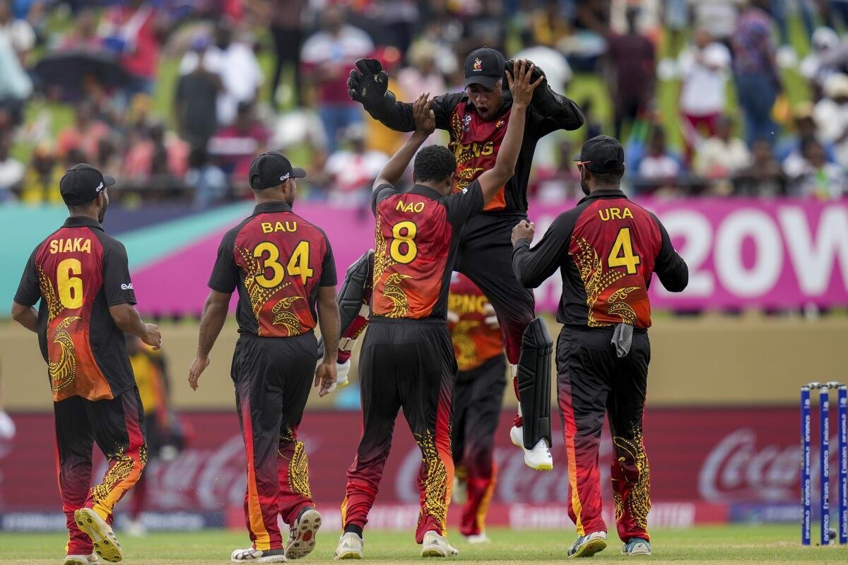 Papua New Guinea came up with a spirited performance against the West Indies.